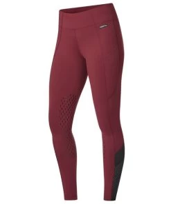 Kerrits Free Style Pocket Tight Knee Patch -Equi Gear Shop freestyle kp pocket tight sangria side 50402 kerrits 10469.1677122063