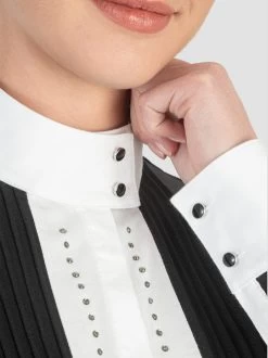 Equiline Gerda G Show Shirt -Equi Gear Shop gerda g show shirt black collar P07660 equiline 88500.1635813142