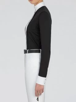 Equiline Gerda G Show Shirt -Equi Gear Shop gerda g show shirt black side P07660 equiline 44417.1635813135