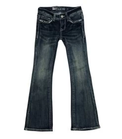 Girls Grace In LA Paisley Horse Pocket Jean