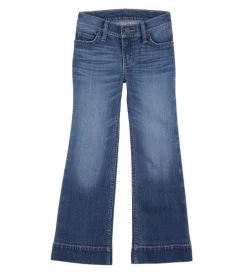 Girls Wrangler Trouser Jean -Equi Gear Shop girls daisey trouser jean front 112317227 wrangler 39248.1666668677