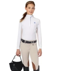 Kids Romfh Sarafina Breeches Knee Patch -Equi Gear Shop girls sarafina breech classic beige 469622 romfh 25759.1684881133