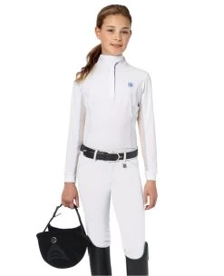 Kids Romfh Sarafina Breeches Knee Patch -Equi Gear Shop girls sarafina white 469622 romfh 05137.1684881119
