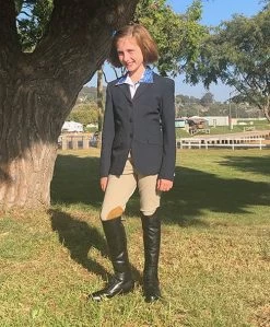 Girls Tailored Sportsman Trophy Hunter Breeches Side Zip -Equi Gear Shop girls side zip breech tan tailored sportsman 06304.1598477190