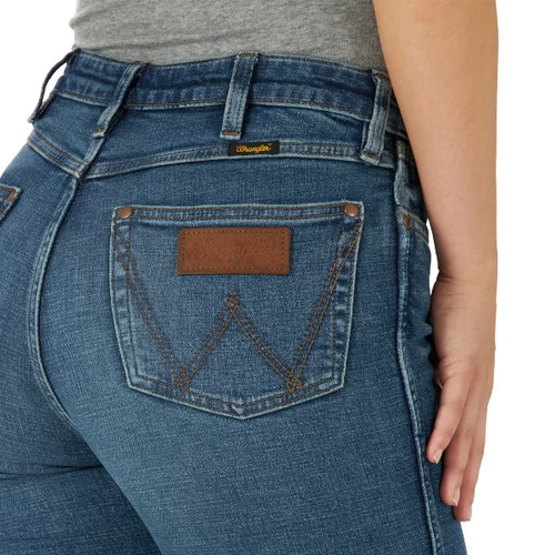 Wrangler Retro Green High Rise Trouser Jean 8 Wrangler Retro Green High Rise Trouser Jean - Image 8