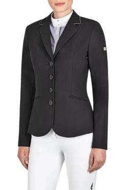 Equiline GrideG B-Move Show Coat 7 Equiline GrideG B-Move Show Coat -Equi Gear Shop grideg show coat black front M08719 006 equiline 01351.1649623605