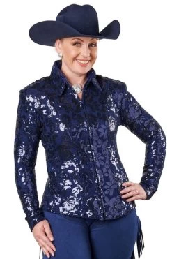 Hobby Horse Hadley Show Jacket -Equi Gear Shop hadley show jacket indigo front hobby horse 94858.1583787510
