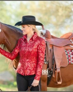 Hobby Horse Hadley Show Jacket -Equi Gear Shop hadley show jacket red front hobby horse 90684.1555971852