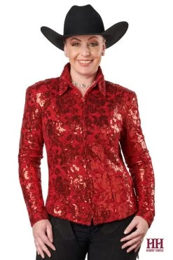 Hobby Horse Hadley Show Jacket -Equi Gear Shop hadley show jacket red front studio hobby horse 07895.1583787512