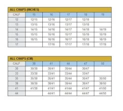 Tredstep Medici Vogue Half Chaps -Equi Gear Shop halfchapssize 94892 45081.1527308379