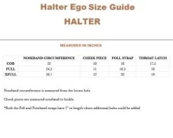 Halter Ego Copenhagen Navy Patent Halter 9 Halter Ego Copenhagen Navy Patent Halter -Equi Gear Shop halter size chart halter ego 89997.1682557138