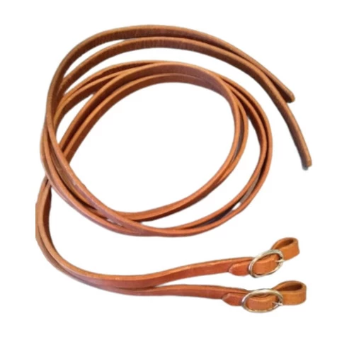 Buckaroo Leather Split Reins With Small Buckle 1 Buckaroo Leather Split Reins With Small Buckle