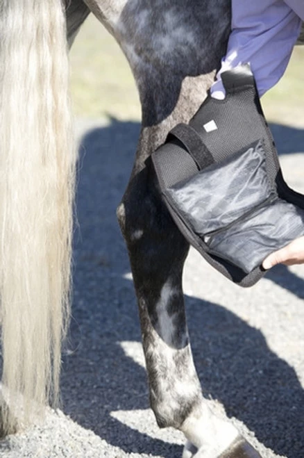 Ice Horse Hock Wraps With Inserts - PAIR 2 Ice Horse Hock Wraps With Inserts - PAIR - Image 2