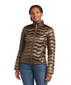 Ariat Ideal 3.0 Down Jacket -Equi Gear Shop ideal 3.0 down jacket banyan bark front 10037647 ariat 40901.1633544999