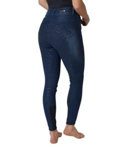 Horze Kaia Crystal Denim Full Seat Breeches -Equi Gear Shop kaia denim FS crystals side 36684 DNB horze 28406.1652824146