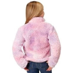 Roper Kids Fuzzy Fleece Pullover 5 Roper Kids Fuzzy Fleece Pullover -Equi Gear Shop kid fuzzy fleece pullover purple back 0329802506173 karman 55611.1665703466