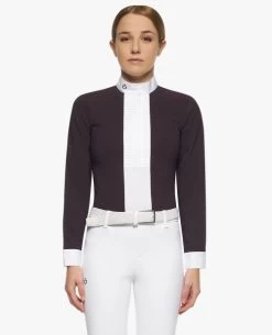 Girls Cavalleria Toscana Pleated Competition Shirt