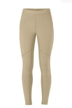 Kids Kerrits Ice Fil Tights Full Seat -Equi Gear Shop kids icefil tech tight tan front 60524 kerrits 61513.1676672407