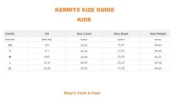 Kids Kerrits Affinity Aero Show Coat -Equi Gear Shop kids size chart kerrits 18247.1629665138