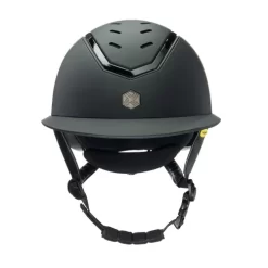 Charles Owen Kylo EQx Wide Peak MIPS 14 Charles Owen Kylo EQx Wide Peak MIPS -Equi Gear Shop kylo eqx helmet wide black MIPS front CO 33529.1687284967