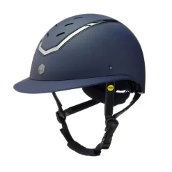Charles Owen Kylo EQx Wide Peak MIPS 10 Charles Owen Kylo EQx Wide Peak MIPS -Equi Gear Shop kylo eqx helmet wide navy MIPS side CO 11207.1687284946