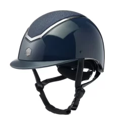 Charles Owen Kylo EQx Helmet Sparkly -Equi Gear Shop kylo eqx sparkly standard navy side CO 56473.1687281445