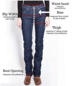 Kimes Ranch Betty 17 Jean -Equi Gear Shop measuring guide kimes ranch 01392.1686012437