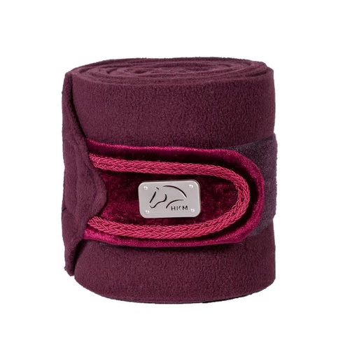 HKM Mellow Velvet Bandages 2 HKM Mellow Velvet Bandages - Image 2