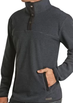 Men's Powder River Diamond Fleece Pullover