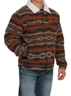 Men's Cinch Print Trucker Jacket