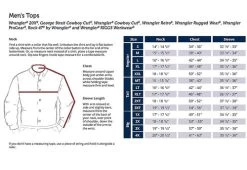 Men's Wrangler Retro Premium Plaid Long Sleeve Shirt -Equi Gear Shop mens shirt jacket size chart wrangler 06303.1682806780