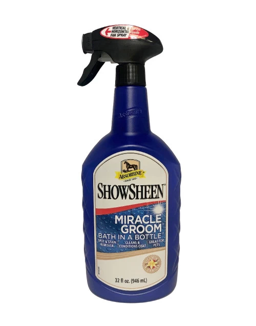 Absorbine ShowSheen Miracle Groom Bath In A Bottle 1 Absorbine ShowSheen Miracle Groom Bath In A Bottle