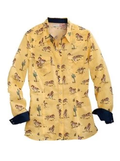 Tin Haul Painted Pony Long Sleeve Shirt