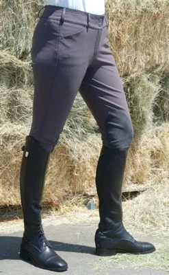 Pikeur Ciara Knee Patch Breeches -Equi Gear Shop pikeur ciara anthracite front 97124 27774.1537222700
