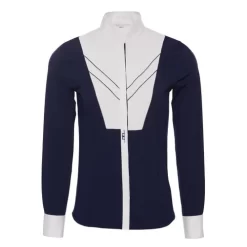 Horseware Ireland Horseware AA Porto Competition Shirt -Equi Gear Shop porto competition shirt navy front CMCAKE B000 horsewear 02017.1651612735