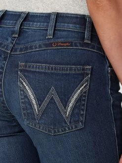 Wrangler Q-Baby Mid-Rise Shirley Jean -Equi Gear Shop q baby mid rise shirley darkwash pocket detail 112336744 wrangler 11573.1689700753