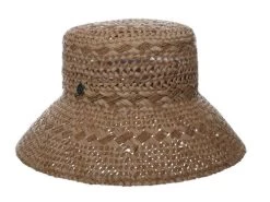 Biltmore Sweet Creature Raffia Bucket Hat 5 Biltmore Sweet Creature Raffia Bucket Hat -Equi Gear Shop raffia bucket hat natural right front BVC102 NATURAL biltmore 50696.1691343374