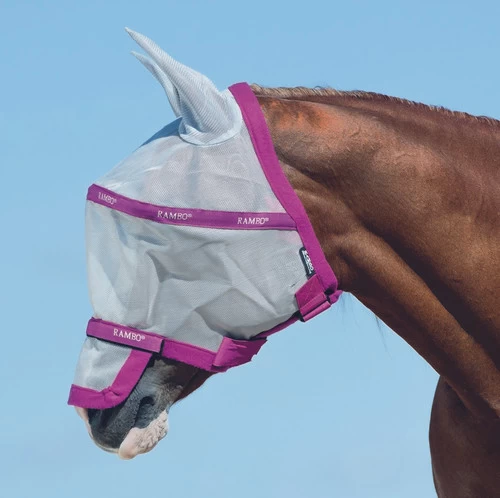 Horseware Ireland Rambo Plus Fly Mask 1 Horseware Ireland Rambo Plus Fly Mask