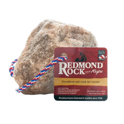 Redmond Rock On A Rope Salt Block 3 Redmond Rock On A Rope Salt Block - Image 3