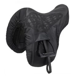 LeMieux Waterproof Ride On AP/CC & Dressage Saddle Covers -Equi Gear Shop ride on drsg saddle cover black front 5381 lemieux 35057.1636829668