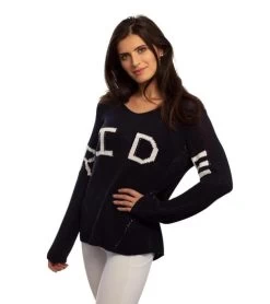Goode Rider RIDE Lightweight Sweater -Equi Gear Shop ride sweater navy side 19038 3729 goode rider 58550.1665773261