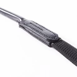 Kavalkade Rolled Rubberized Reins With Stops -Equi Gear Shop rolled ruberized reins stops black detail 223 12 black kavalkade 66808.1680906300
