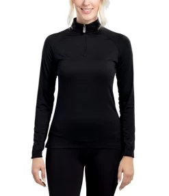 Kastel Denmark Ruched Back Shirt Long Sleeve 9 Kastel Denmark Ruched Back Shirt Long Sleeve -Equi Gear Shop rouche back sun shirt ls black front LSBRB kastel 71291.1668554730