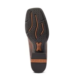 Ariat Round Up Southwest StretchFit Western Boot -Equi Gear Shop round up sw stretchfit brown.wh tred 10044434 ariat 33589.1677192572