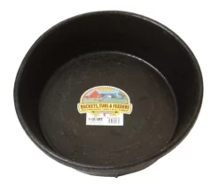 Little Giant 8 Quart Rubber Feed Pan