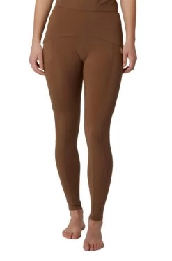 Horze Sagira Full Seat Tights -Equi Gear Shop sagira tights fs bison brown front 36701 BDBR horze 10883.1652473052