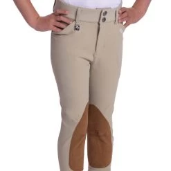 Kids Romfh Olivia Classic Jodhpurs -Equi Gear Shop sarafina olivia jodpur wht.sand front 47096 romfh 90421.1684887778