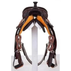 Reinsman Sharon Camarillo BRX Sleepy Barrel Saddle 4212 -Equi Gear Shop sharon camarillo brx sleepy sunflower vintage front 4212 reinsman 46996.1686946974