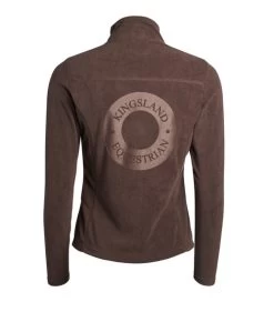 Kingsland Sina Microfleece Jacket -Equi Gear Shop sina microfleece jacket coffee back 2230183615 6578 kingsland 24822.1664586147