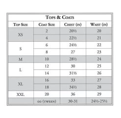 RJ Classics Lauren Junior Show Shirt 9 RJ Classics Lauren Junior Show Shirt -Equi Gear Shop size chart girls tops jackets rj classics 76769.1609194770